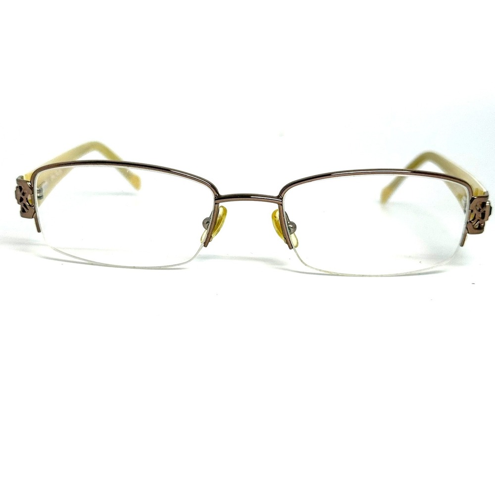 Vera Bradley VB 3030 Camellia Bronze Semi-Rimless Eyeglass Frames 51-18-135